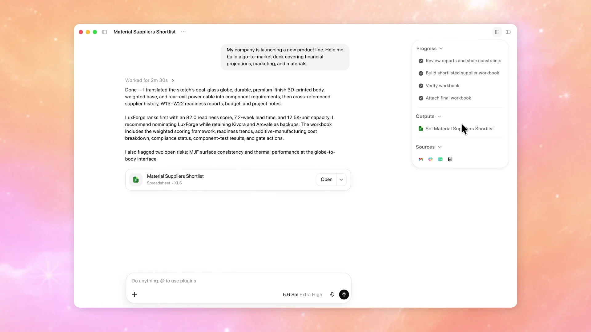 OpenAI’s official ChatGPT Work product demonstration